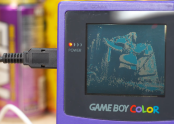 Game Boy Color Streams Real-Time Video Using Raspberry Pi Pico