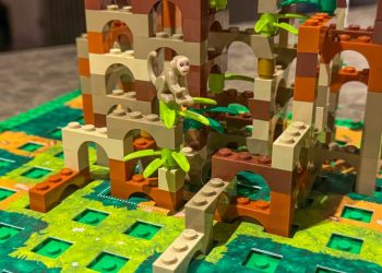 Enjoy 72% Off on Monkey Palace: A Family-Friendly LEGO Tower-Building Game