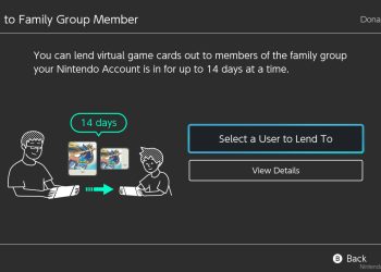 New Switch Software Version 20 Released: Features Virtual Game Card and GameShare Support – News